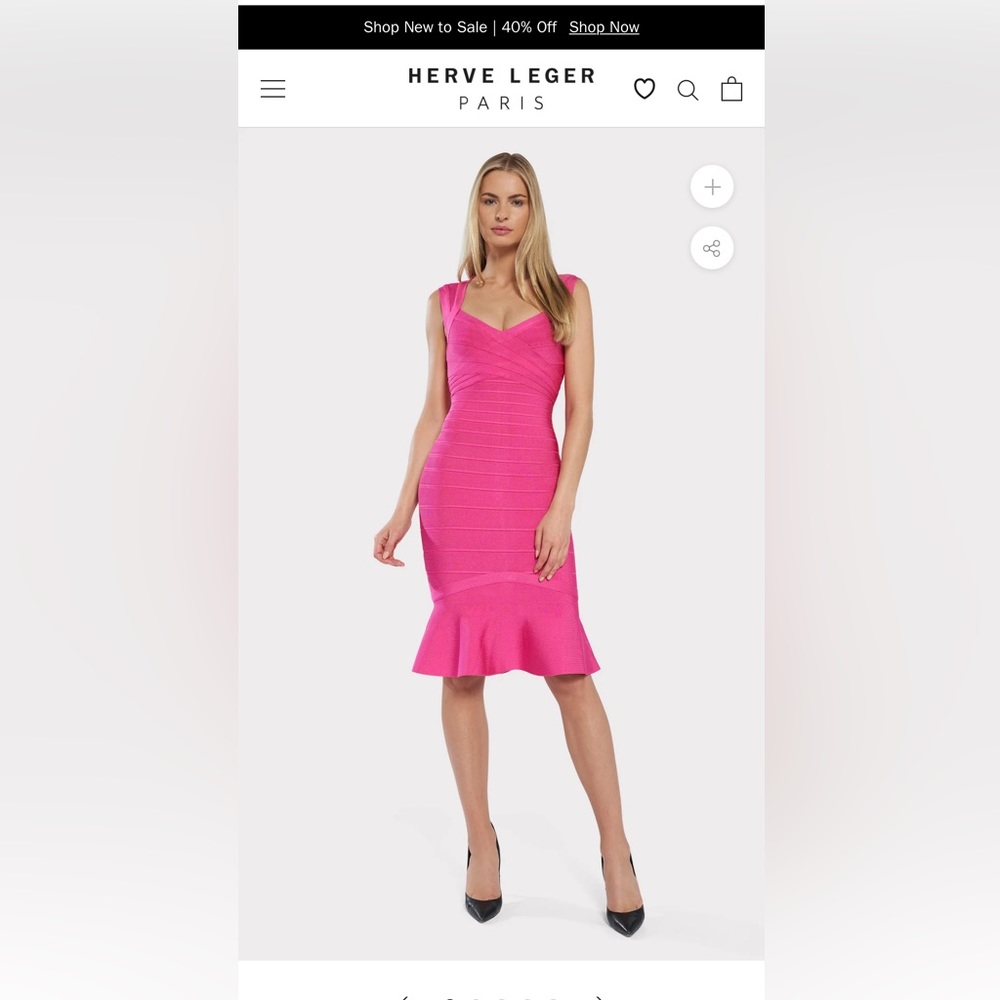 Herve Leger dress XS